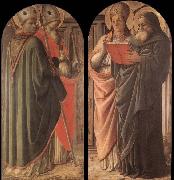 Fra Filippo Lippi The Doctors of the Church painting